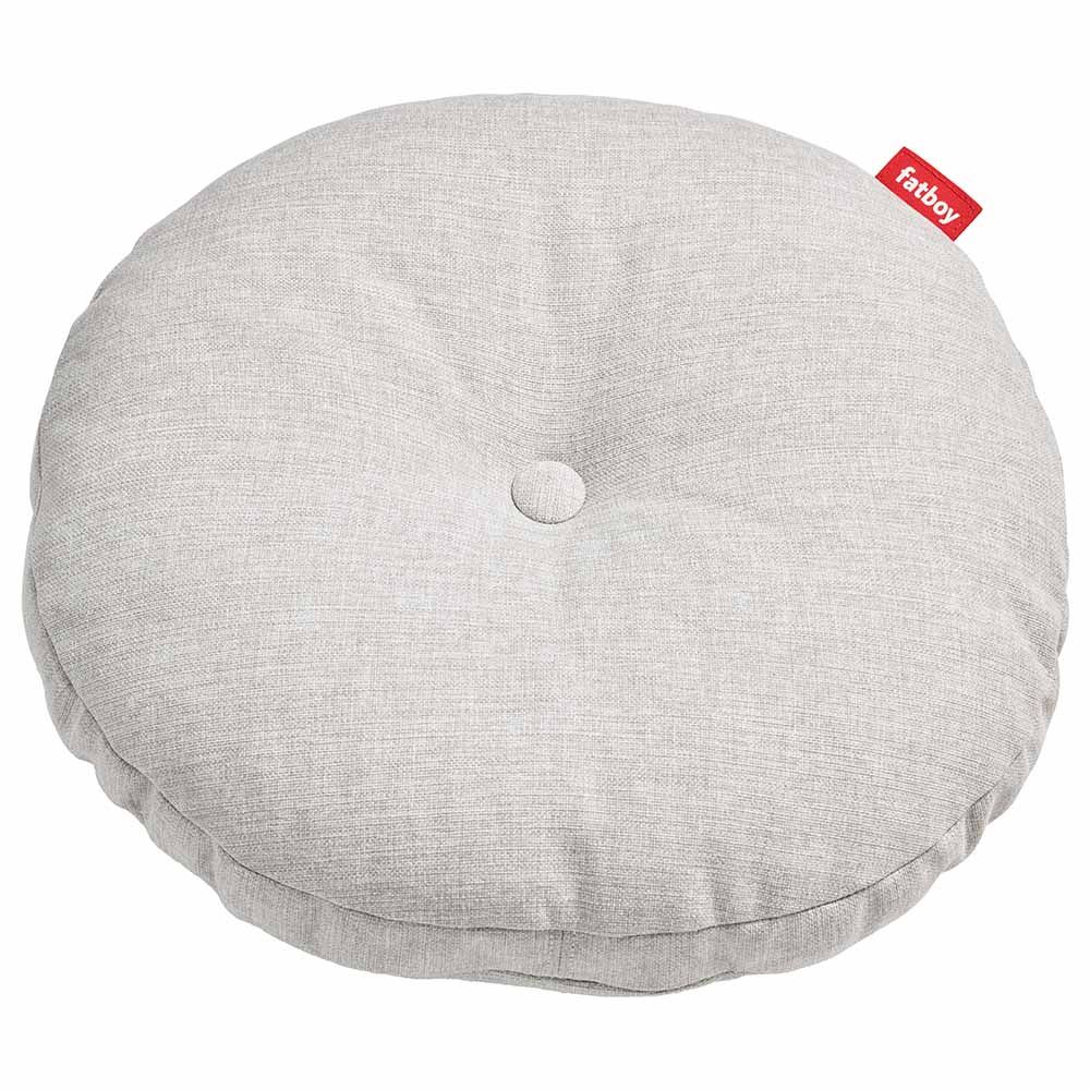 Round cheap grey pillow